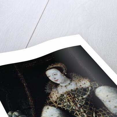 Portrait of Catherine de Medici, Queen Consort of King Henry II of Valois, c.1547-59 by Anonymous