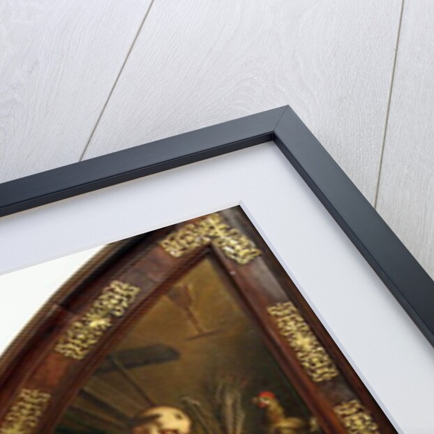 Saint Bernard of Clairvaux, Arma Christi. by Bento Coelho da Silveira