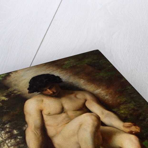 Study of Adam for Paradis perdu, c.1863 by Alexandre Cabanel