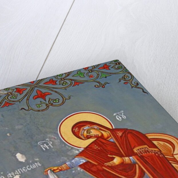 The Virgin Mary and Christ as young boy, Cyprus by Cypriot Cypriot