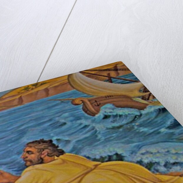 The Virgin Mary rescues a shipwrecked sailor, Cyprus by Cypriot Cypriot