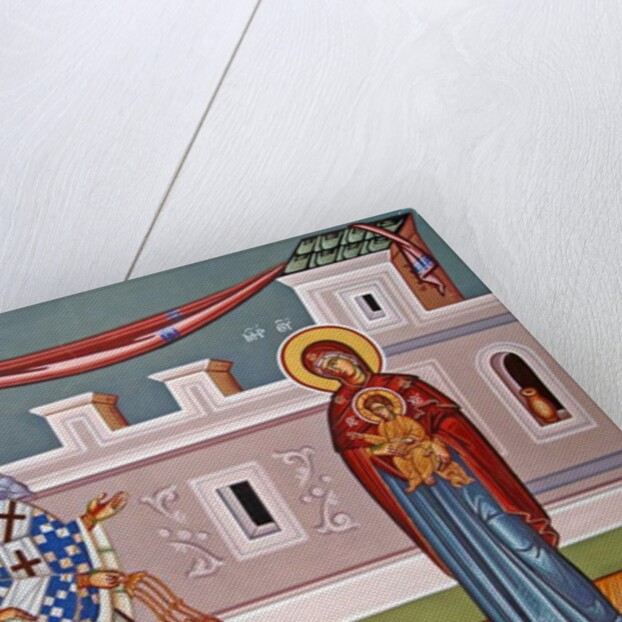 Mural depicting the Madonna and Child, Cyprus by Cypriot Cypriot