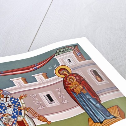 Mural depicting the Madonna and Child, Cyprus by Cypriot Cypriot