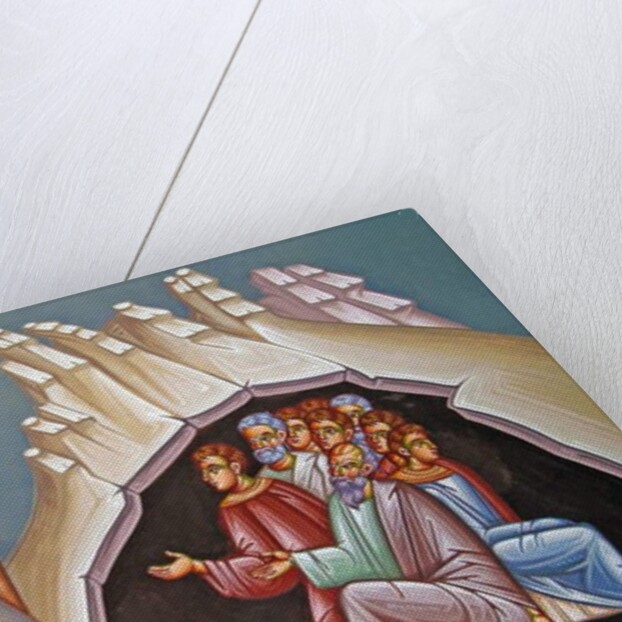 Mural of the Madonna and Child, Kykkos Monastery, Cyprus by Cypriot Cypriot