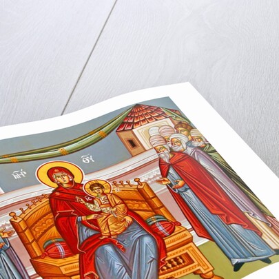 Elders celebrate the Virgin Mary, Cyprus, Cyprus by Cypriot Cypriot