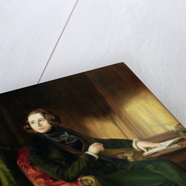 Charles Dickens, 'The Nickleby Portrait', 1839 by Daniel Maclise