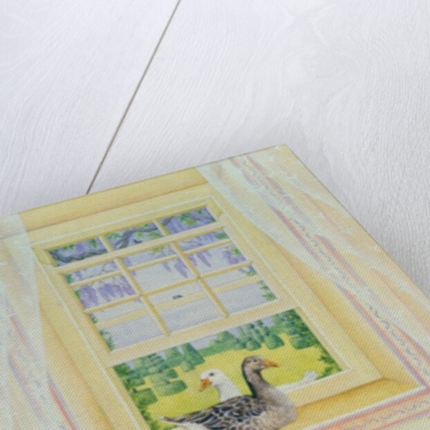 Window Geese by Ditz Ditz