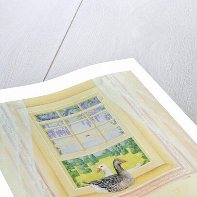 Window Geese by Ditz Ditz