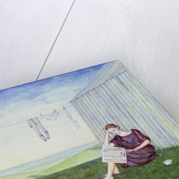 Girl in the Garden by Ditz Ditz