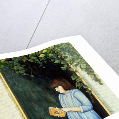 Reading Girl by Ditz Ditz