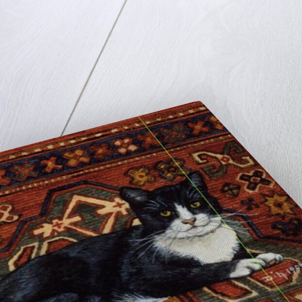 Second Carpet-Cat-Patch, 1992 by Ditz Ditz
