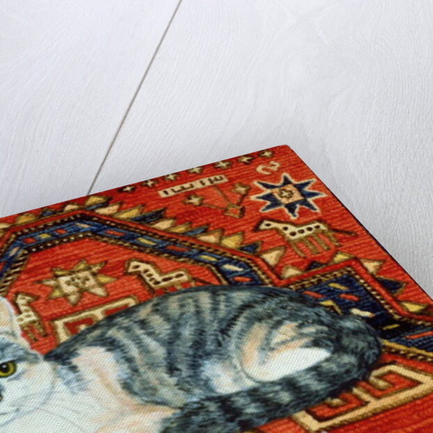 First Carpet-Cat-Patch, 1992 by Ditz Ditz