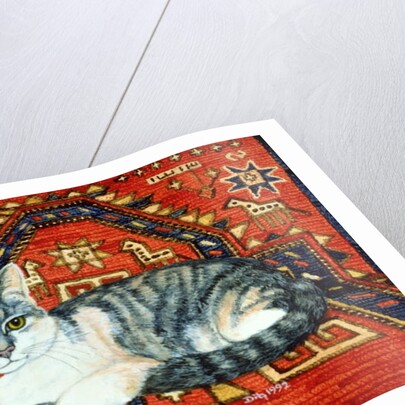 First Carpet-Cat-Patch, 1992 by Ditz Ditz