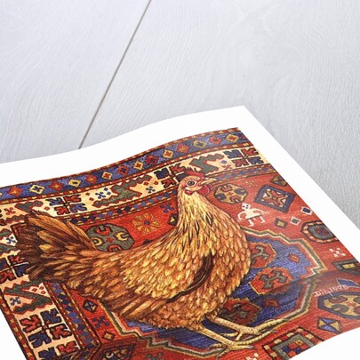 Brown Carpet Chicken, 1995 by Ditz Ditz