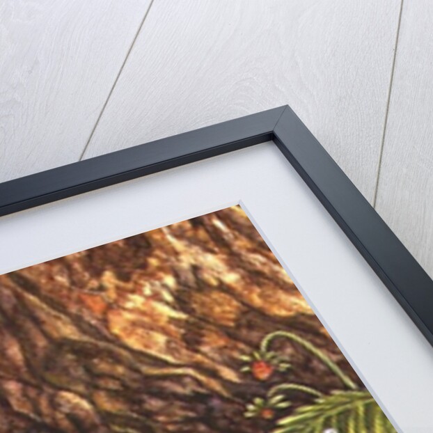 Eagle Creek, Wild Strawberry, Ground Squirrel, 1995 by Ditz Ditz