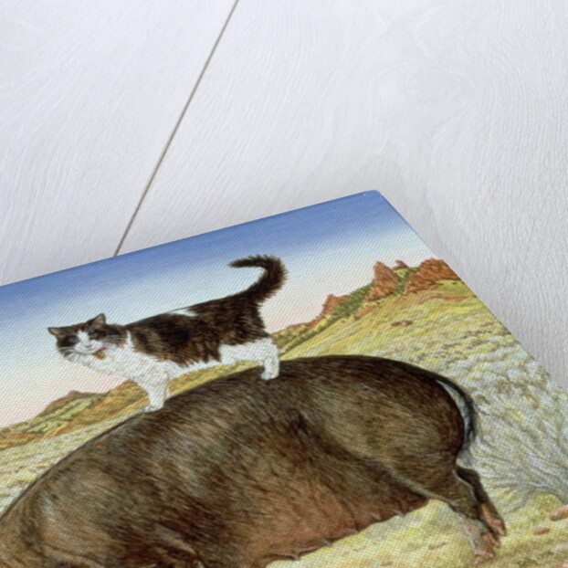 Piggyback-Riding at Breteche Creek, 1995 by Ditz Ditz