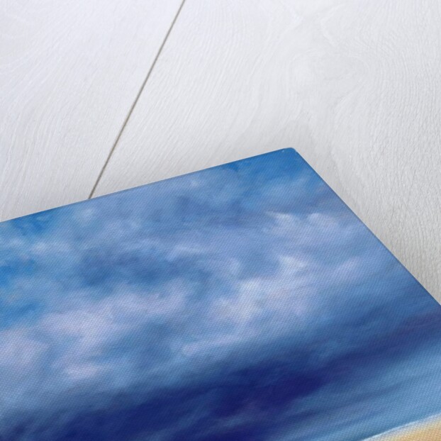 Rainstorm off Holkham Beach by Derek Hare