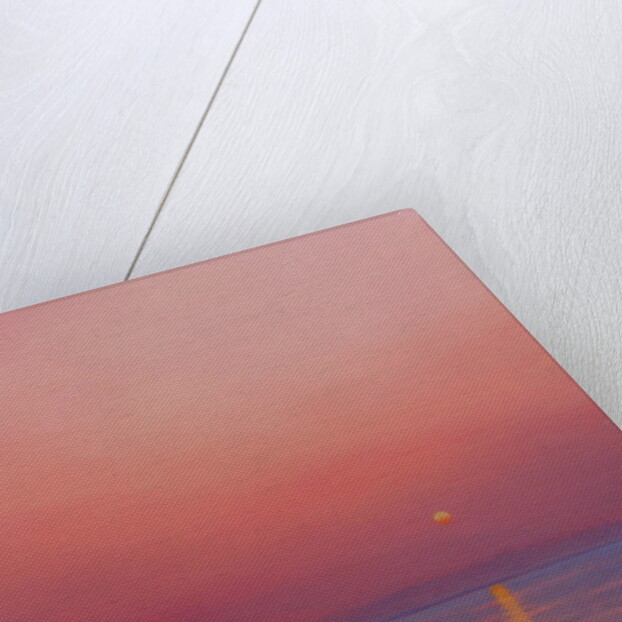 Pink Dawn on The Ganges by Derek Hare