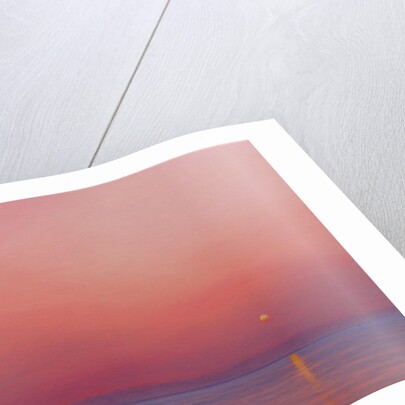 Pink Dawn on The Ganges by Derek Hare