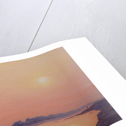 Sundown on the Yamuna by Derek Hare