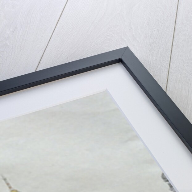 Portrait of Shah Jahan and the Taj Mahal which he built to house the tomb of his wife by School Indian