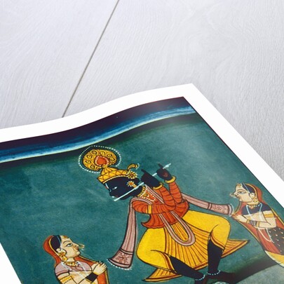 Lord Krishna by Indian School