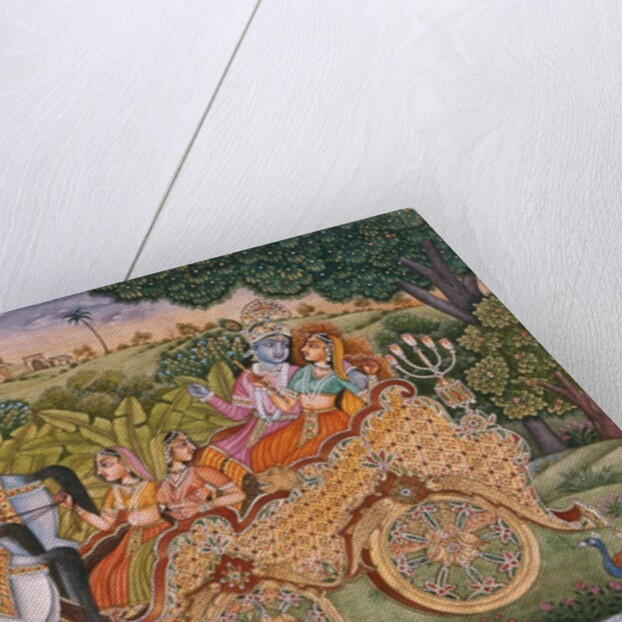 Radha and Krishna by School Indian