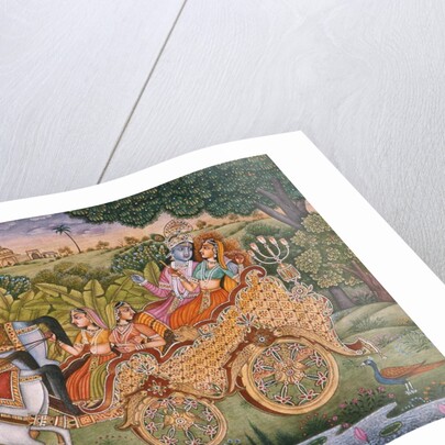 Radha and Krishna by School Indian