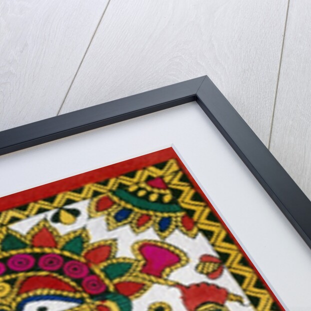 Elephant headed god Ganesh by School Indian