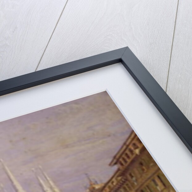 Milan, the Cathedral Square by Samuel Prout