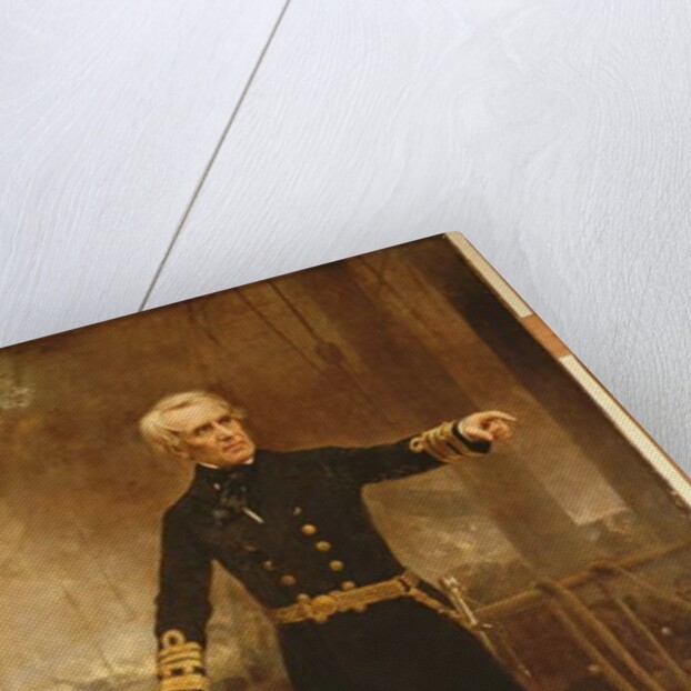 Admiral Lord Lyons, GCB, 1855 by Lowes Cato Dickinson