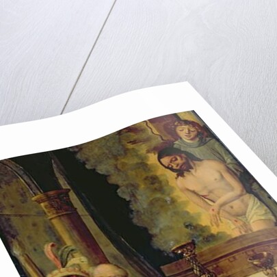 The Mass of St Gregory by Belgian School