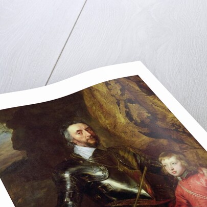 Thomas Howard, 2nd Earl of Arundel, with his Grandson Thomas, later 5th Duke of Norfolk, 1635-36 by Anthony van Dyck