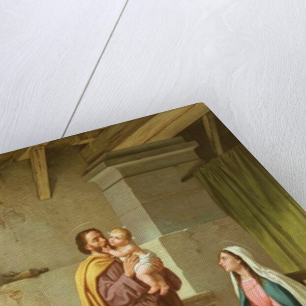 The Holy Family in St Joseph's Workshop by Pietro Pezzati