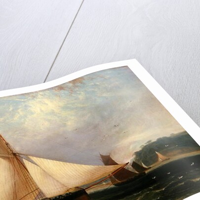 The 12th Duke of Norfolk's Yacht 'Arundel' by Thomas Luny