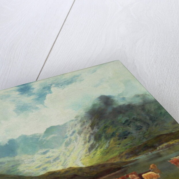 Ross-shire Loch, 1888 by Louis Bosworth Hurt