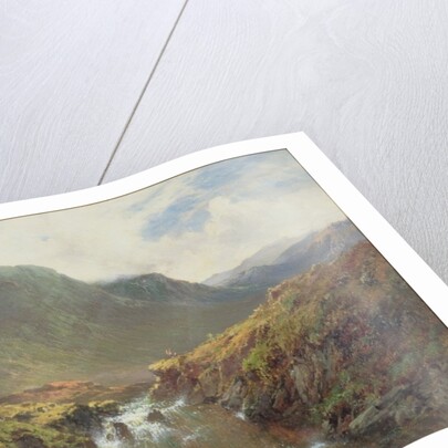 The Falls of Foyers by Alfred de Breanski