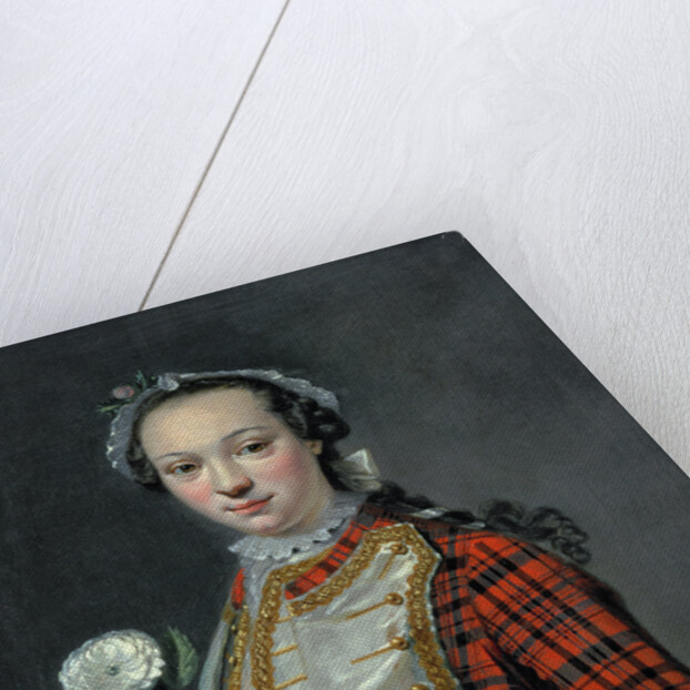 Portrait of a Jacobite Lady by Cosmo (attr) Alexander
