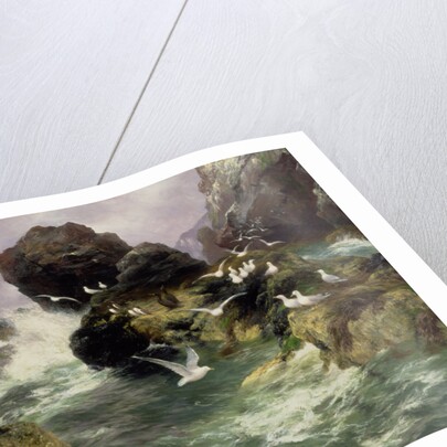 Owean's Surge, 1900 by Syrian School