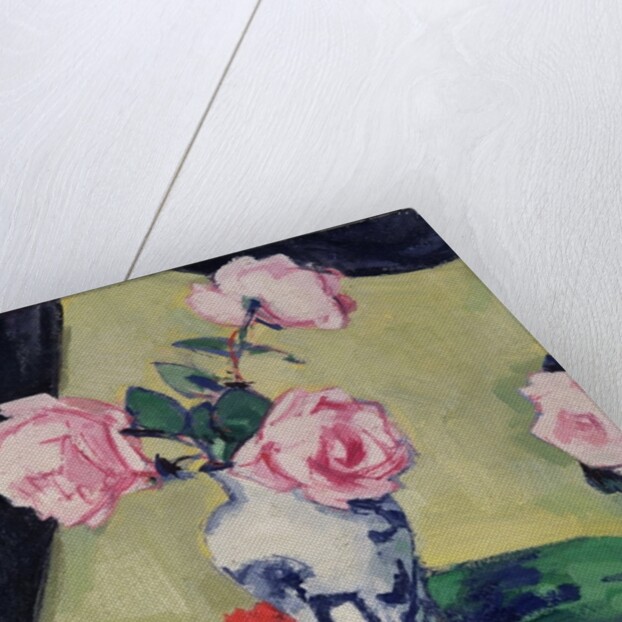 Still Life with Japanese Jar and Roses, c.1919 by Samuel John Peploe