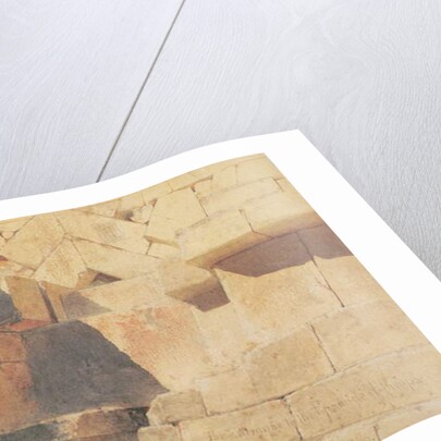 The Entrance to the Pyramid of Cheops, 1860 by Carl Haag