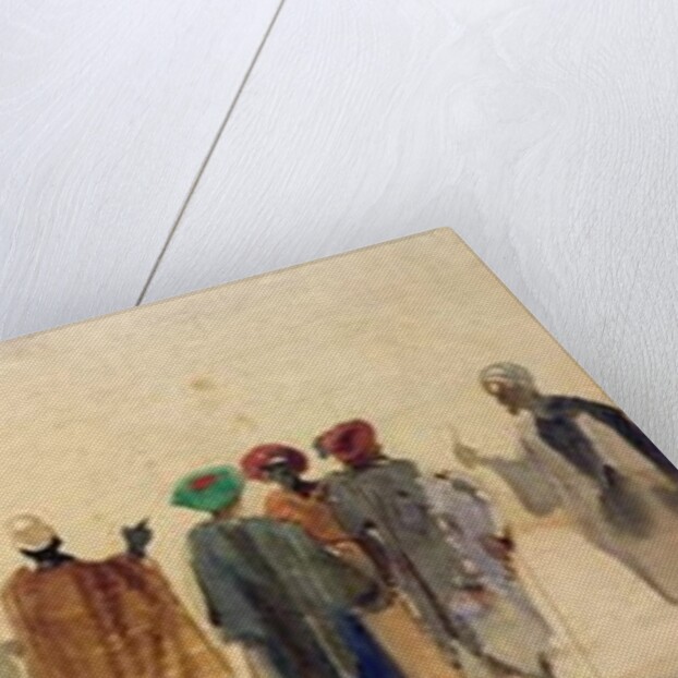 A Start for the Desert, 1858 by Carl Haag