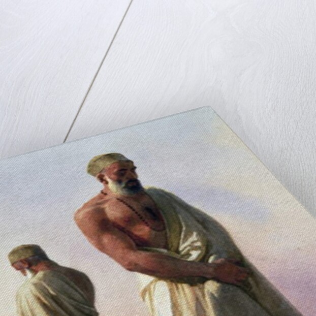 Two Dervishes, 1858 by Carl Haag