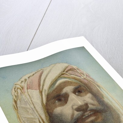 Portrait of a Bearded Tribesman by Carl Haag