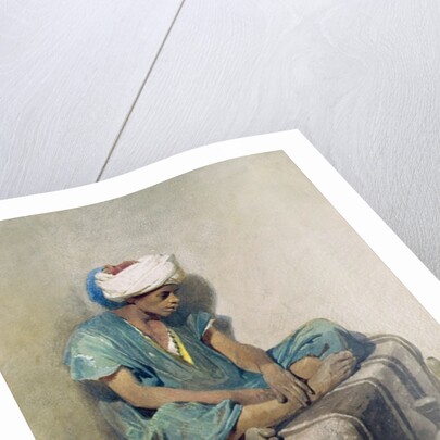 A Himali or water seller, 1855 by Carl Haag