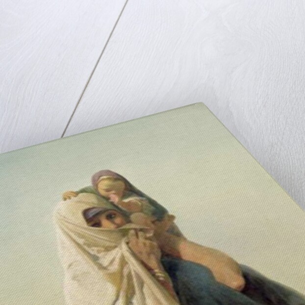 A Coptic Mother, 1859 by Carl Haag