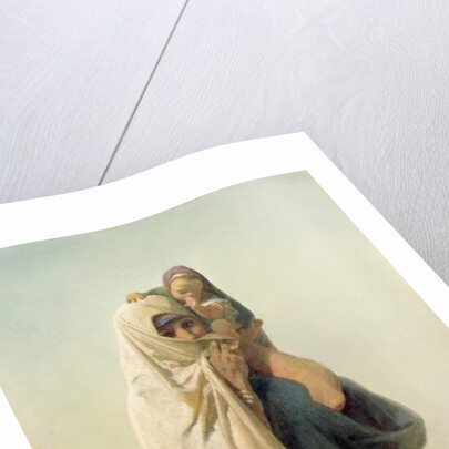 A Coptic Mother, 1859 by Carl Haag