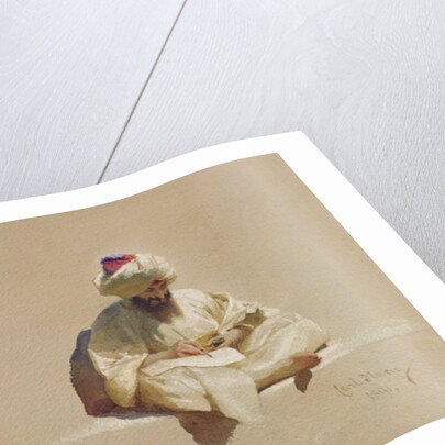 The Letter Writer, 1891 by Carl Haag