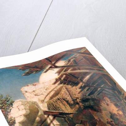 The Bazaar near the Damascus Gate in Jerusalem by Carl Haag