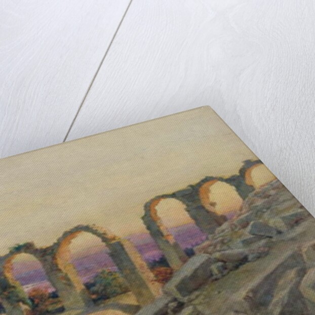 The Aqueduct of Salona, Dalmatia, 1854 by Carl Haag